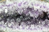 Purple Amethyst Geode - Uruguay #87410-1